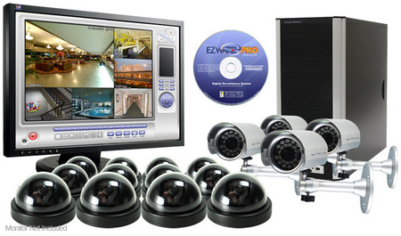 Complete Camera Kits DVR16/16-BU