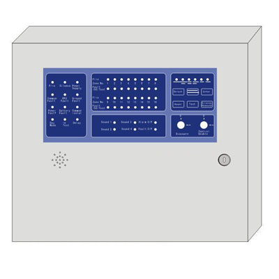 Fire control panel DSW16